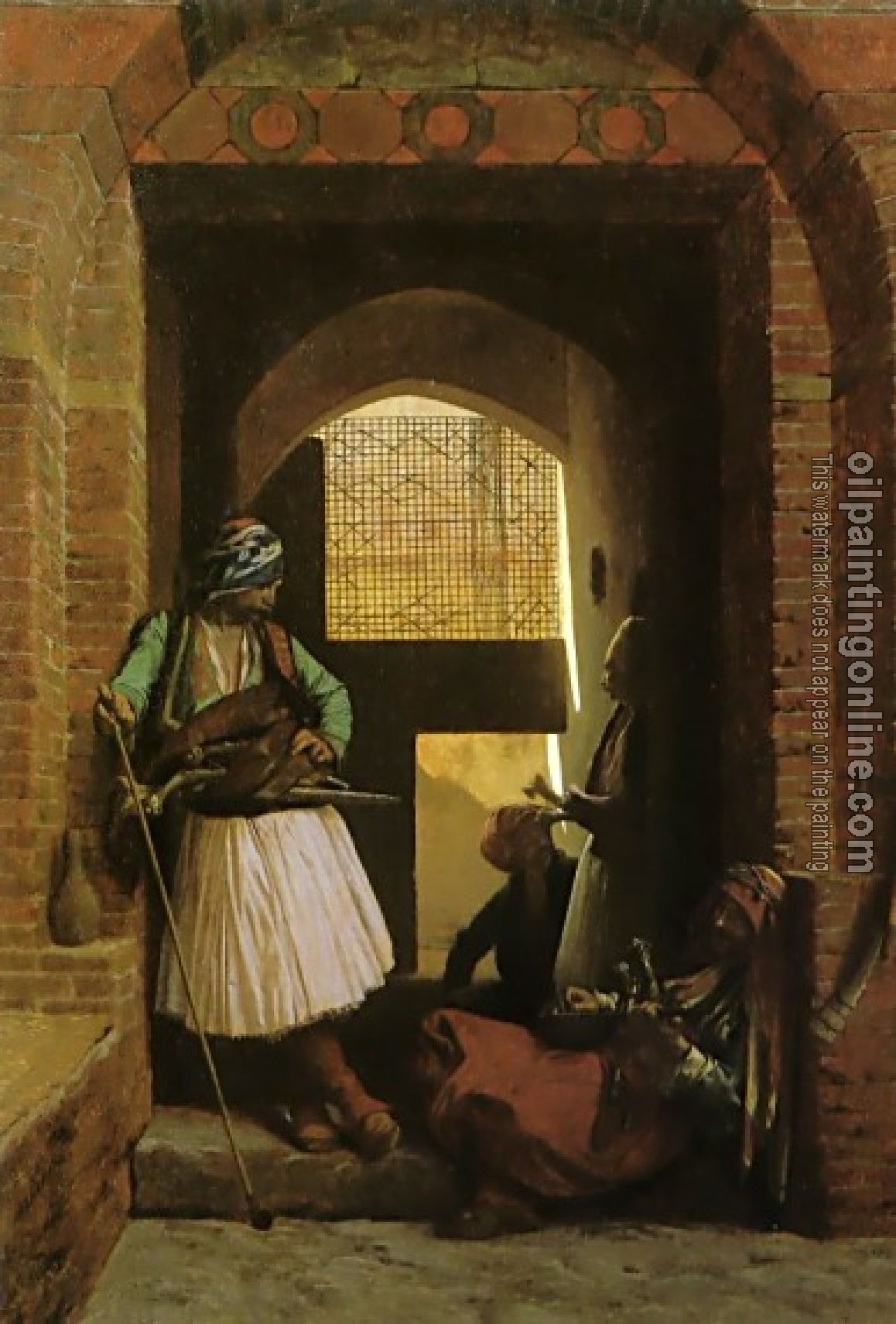 Gerome, Jean-Leon - arab oil painting